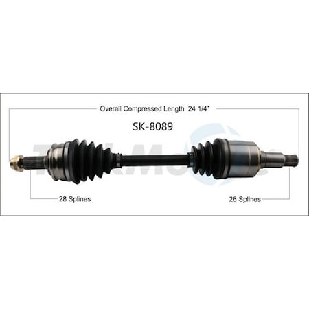 Surtrack Axle Cv Axle Shaft, Sk-8089 SK-8089